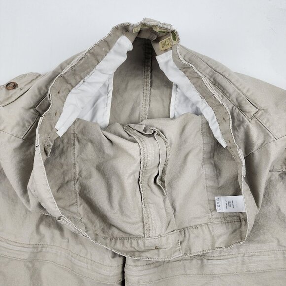 Cabelas Pants Mens 36x31 Beige Outdoor Convertible Pants Ankle Zips - Picture 5 of 9